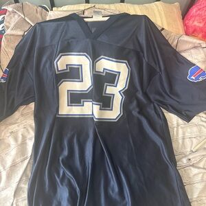RARE NFL Jersey MARSHAWN LYNCH Buffalo Bills BLUE JERSEY 2XL vintage